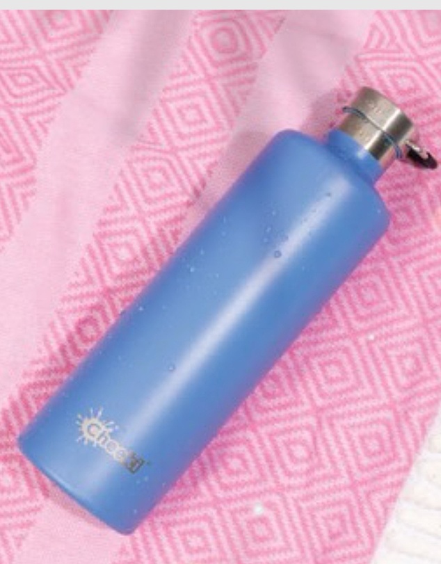 Tolu Australia - 1L Insulated Blue Water Bottle