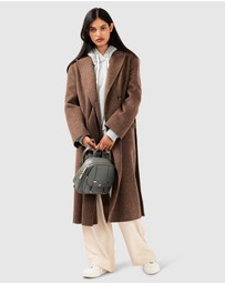 Belle & Bloom - Right There Side Tie Coat - Iconic Exclusive