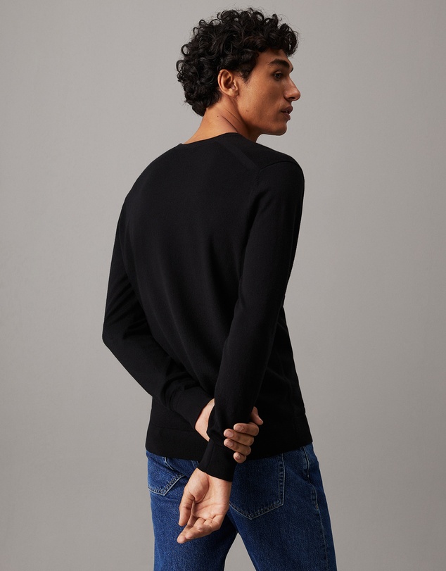 Calvin Klein - Merino Wool V-neck Jumper