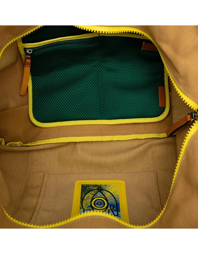 Pre-Loved by Azura Reborn - Pre-Loved Canvas Eye Nature Tote