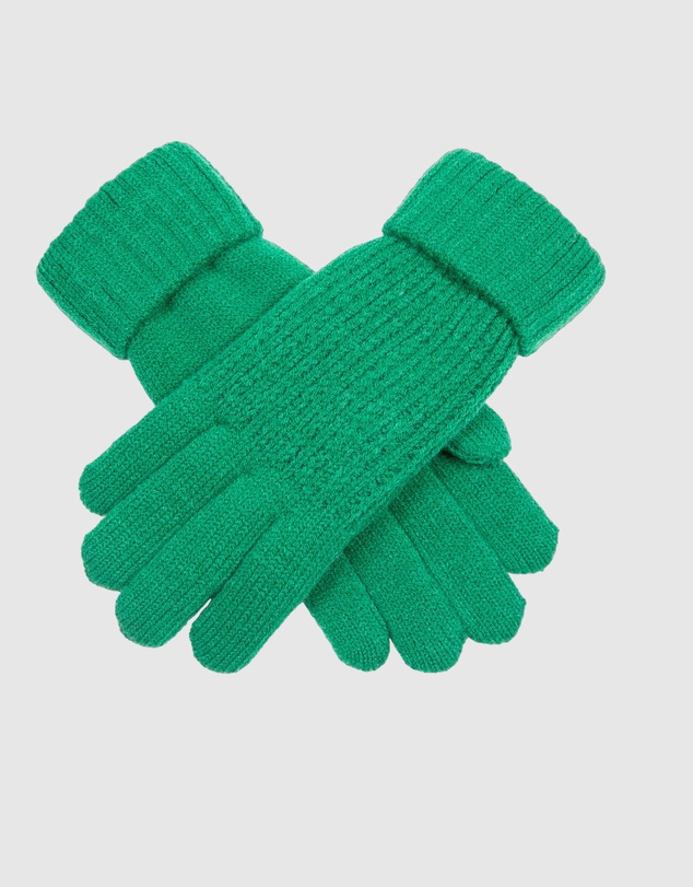 DENTS - Ribbed Knit Gloves