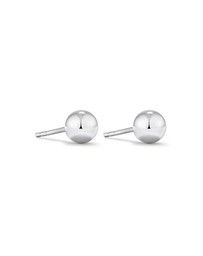 Michael Hill - 5mm Ball Stud Earrings in 10kt White Gold