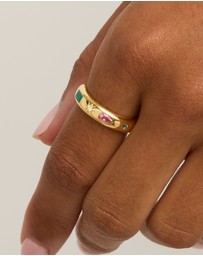 By Charlotte - Gold Connect to the Universe Ring