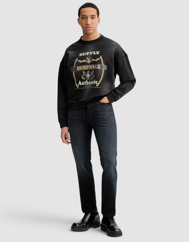 GUESS Originals - GUESS Originals Boxy Graphic Crewneck Sweatshirt