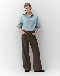 UNISON - Oversized Denim Shirt