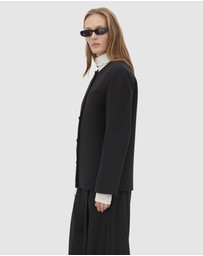 CAMILLA AND MARC - San Fitted Collarless Jacket