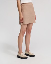 Oxford - Cera Knitted Mini Skirt