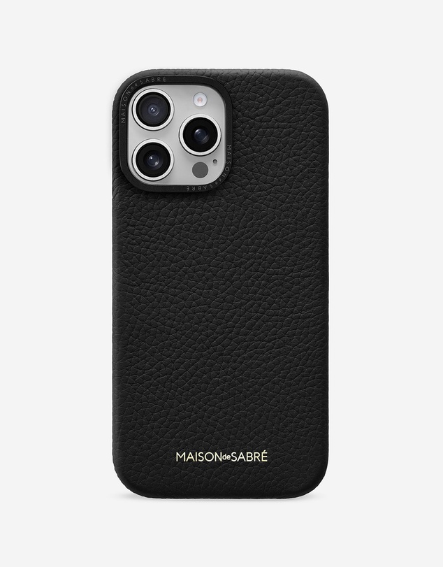 Maison De Sabre - Leather Phone Case (iPhone 16 Pro Max)