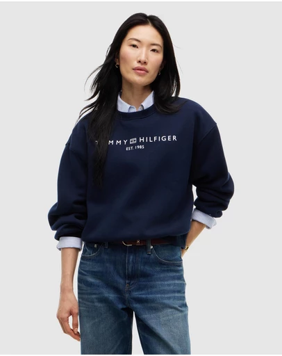 Tommy Hilfiger - Flex Fleece Relaxed Crew Neck Sweatshirt