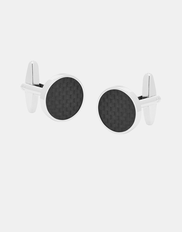 Buckle - Carbon Fibre Cufflinks