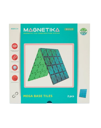 Magnetika - Magnetic XL Base Plate Tiles 2 Piece