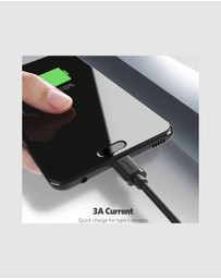 Ugreen - UGreen USB 3.0 to USB-C 2M Black Cable