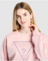 GUESS - Triangle Glitter Sweatshirt