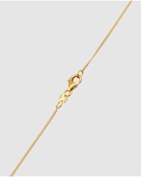 Elli Jewelry - Necklace Crystal Flower 925 Sterling Silver Gold-Plated