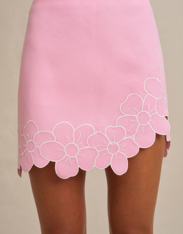 BY JOHNNY. - Florelle Mini Skirt