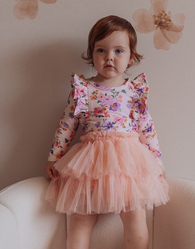 WITH LOVE FOR KIDS - Shimmy Long Sleeve Top - Kids