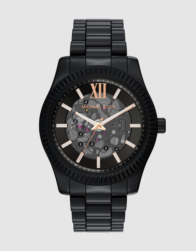 Michael Kors - Lexington Black Analogue Watch
