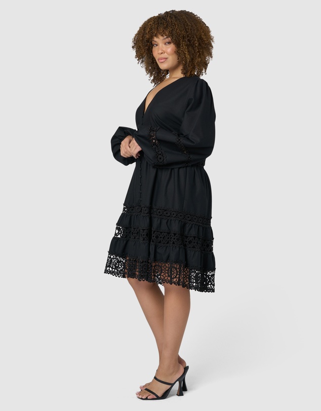 Something 4 Olivia - Zaliah Lace Mini Dress