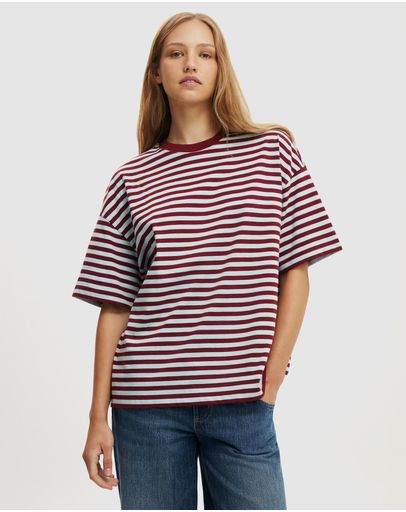 Sophie Stripe Cherrywood