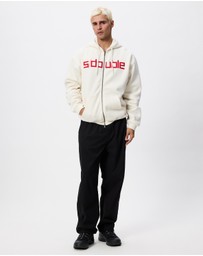 S Double - Block Zip Hoodie
