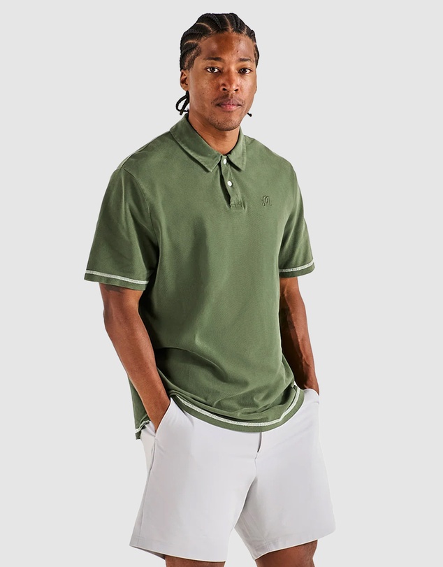 Malbon - Fairway Overdyed Polo