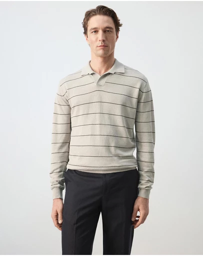 M.N.G - Castor Long Sleeve Polo