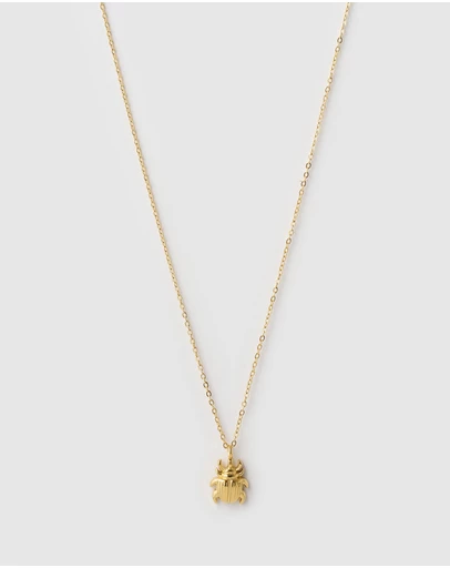 Arms Of Eve - Scarabae Gold Necklace