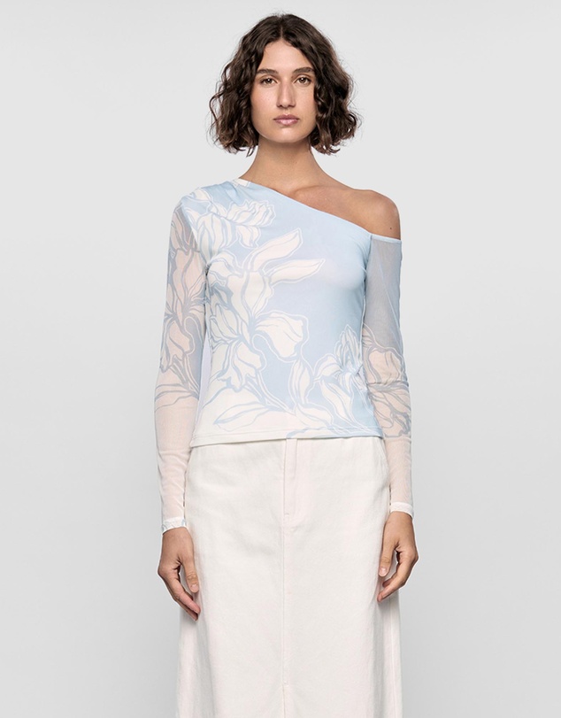 Staple the Label - Aurora Mesh Top