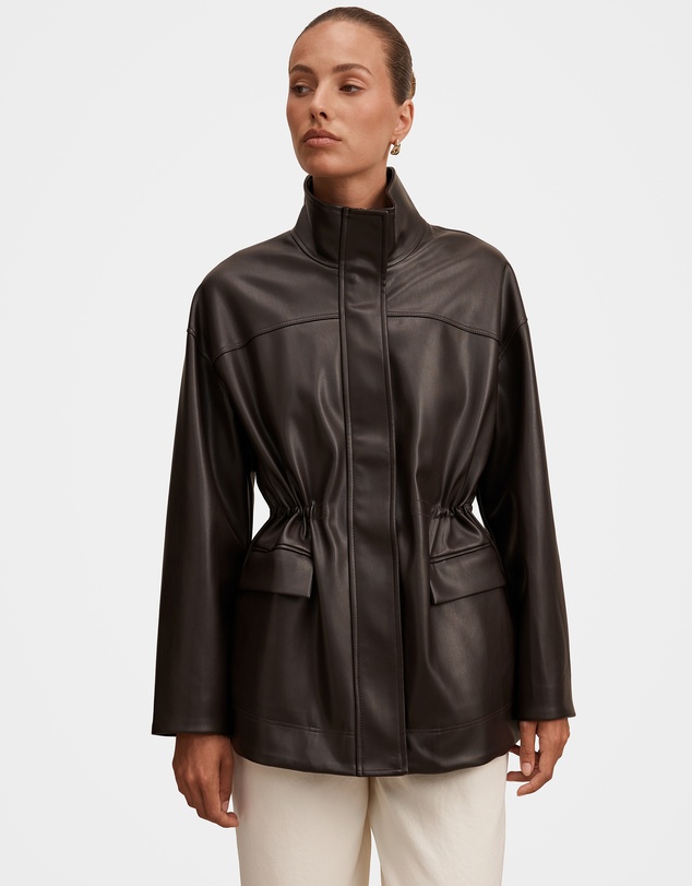 Forever New - Cassidy Cinched Waist Shacket
