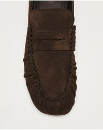 Alohas - Aven Leather Loafers - Women's