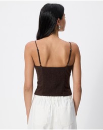 Cotton On - Bow Cotton Cami