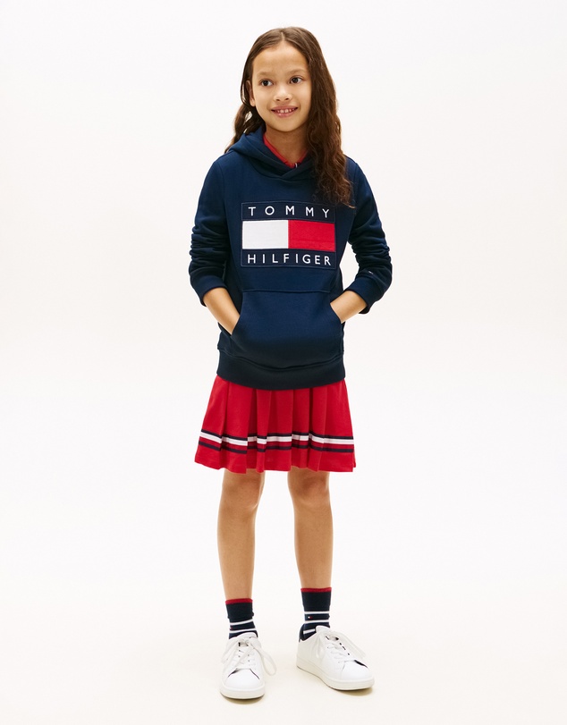 Tommy Hilfiger - Heritage Flag Badge Terry Hoody - Teens
