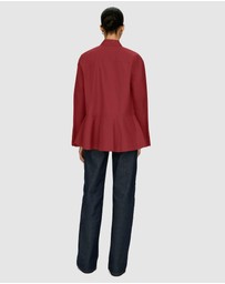 ARKET - Cotton Peplum Blouse