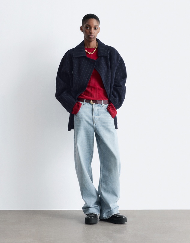 & Other Stories - Cocoon-Shaped Wool Jacket