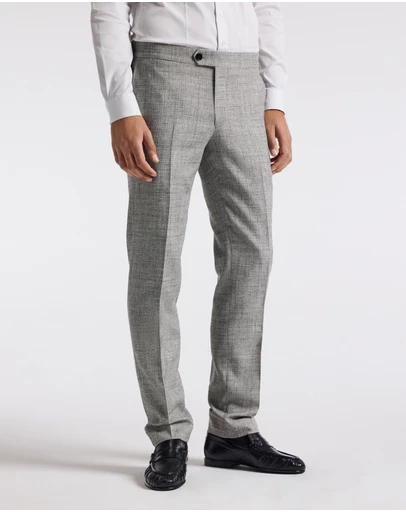 Calibre - Crossweave Suit Pants Silver