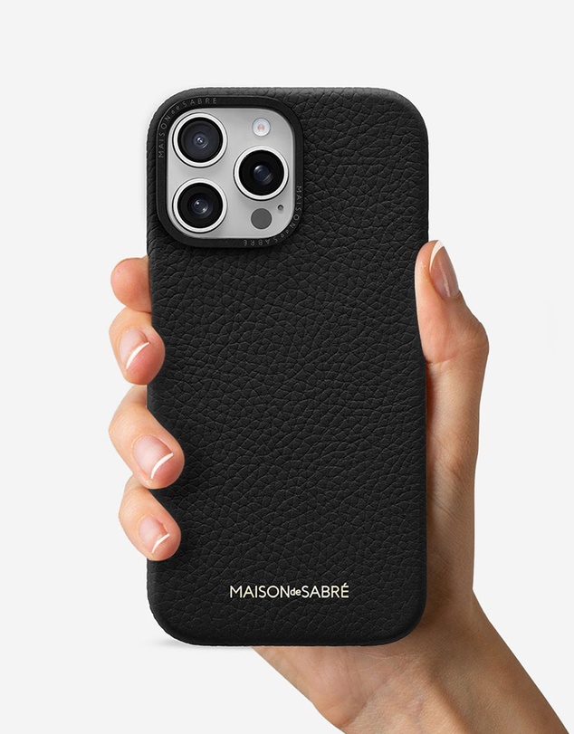 Maison De Sabre - Leather Phone Case (iPhone 16 Pro Max)