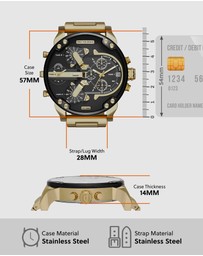 Diesel - Mr. Daddy 2.0 Men's Analogue Watch