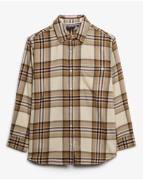 Superdry - Check Flannel Boyfriend Shirt