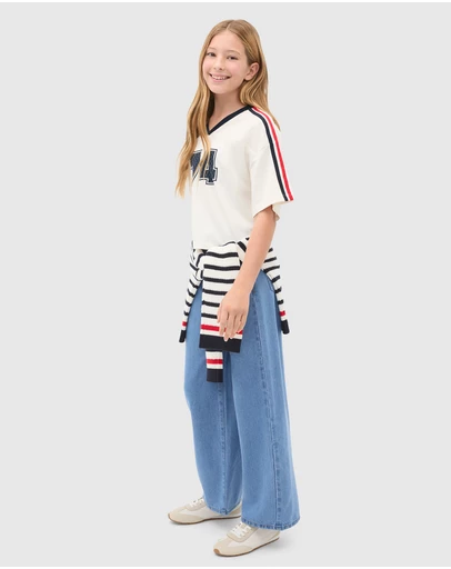 Seed Heritage - Sporty V Neck Tee - Teen