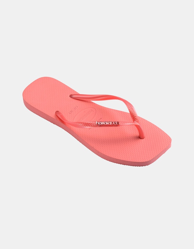 Havaianas - Slim Square Logo Metallic - Women's