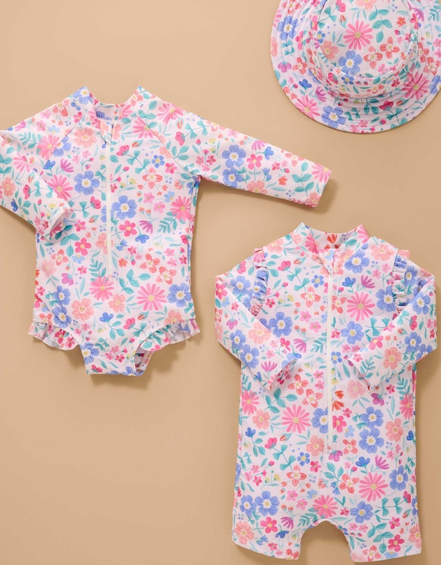 Purebaby - Broad Brim Swim Hat- Kids-Babies