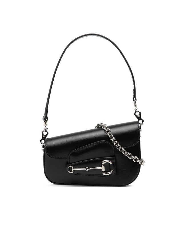 Pre-Loved by Azura Reborn - Pre-Loved Mini Leather Asymmetric Horsebit 1955 Satchel