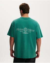 Cotton On - Box Fit Text T-Shirt