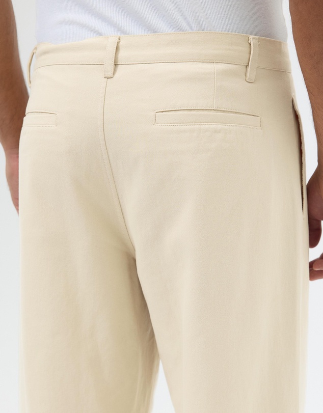 AERE - Aiden Double Pleat Relaxed Chinos