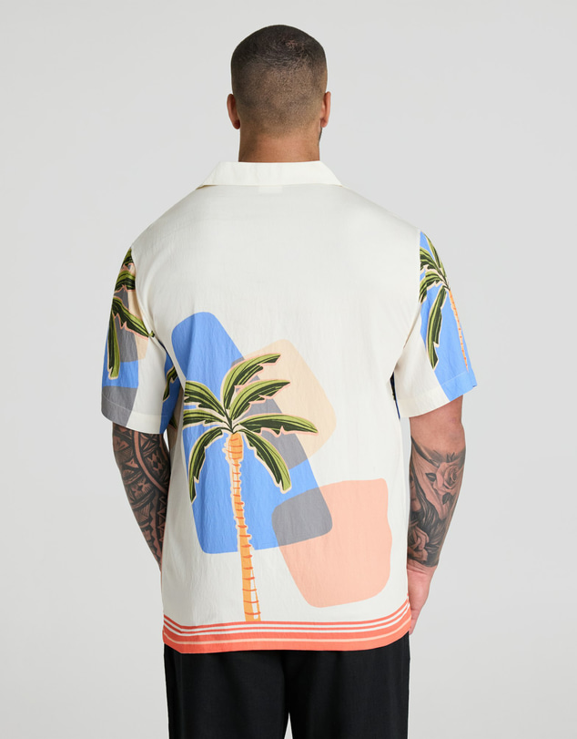 Johnny Bigg - Momoa Relaxed Print Shirt