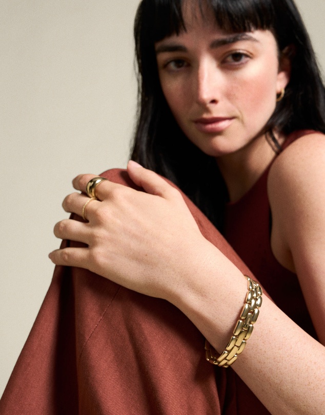 Fossil - Arden Gold Tone Bracelet