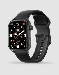 Ice-Watch - Ice smart 3.0 1.78 Amoled GPS Black Silicone Strap Watch