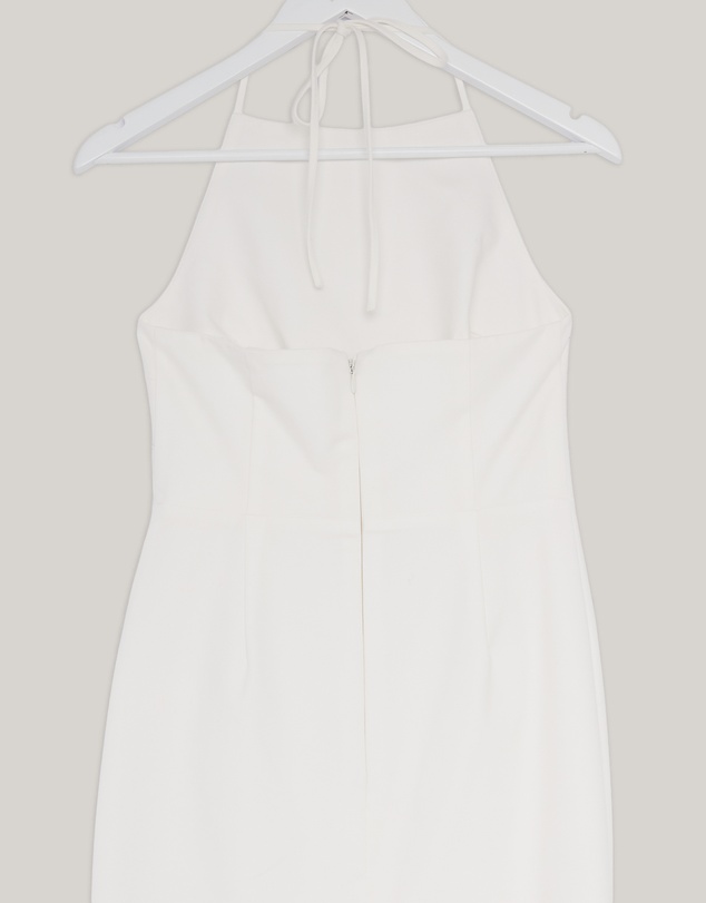Revibe - Repaired Shona Joy Lani High Neck Halter Maxi Dress - AU 8