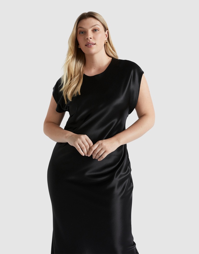 Seed Heritage - Satin Column Dress