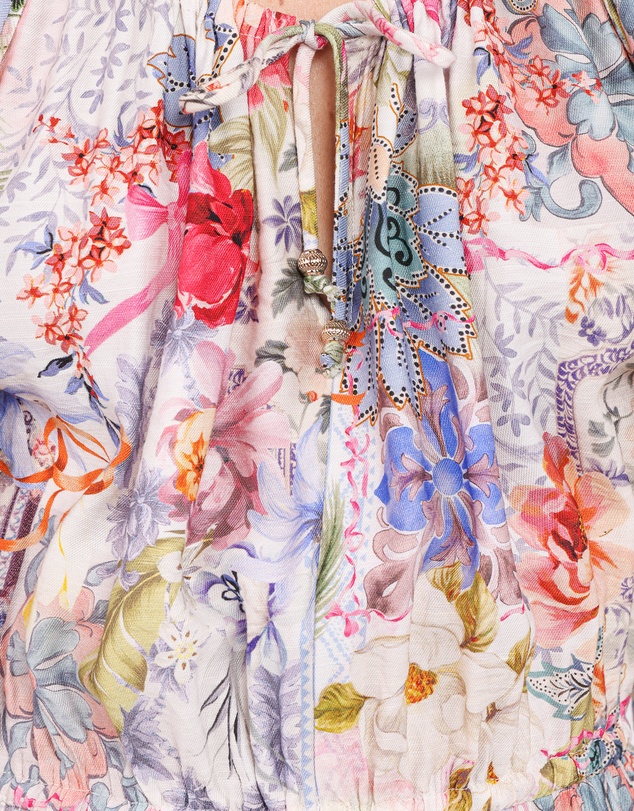 Petal & Pup - Faris Off Shoulder Midi Dress - Floral
